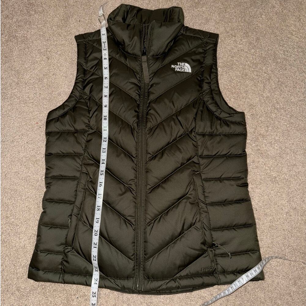 The North Face womens puffer down vest green size S - Picture 10 of 10
